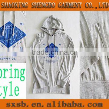 Shaoxing Shengbo 2015 Latest Custom Printed Hoodies Wholesales Spring Hoodies