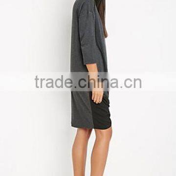Kink Irregular Patchwork Cocoon Shape Dress photo-3