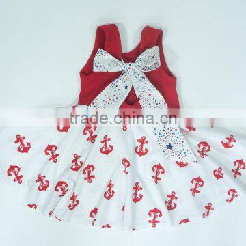 American Sleeveless Baby Dress 3 to 6 Month Baby Girl Dress Hot Sale photo-2
