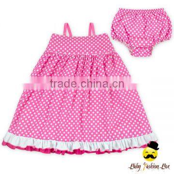 Lovely Free Pink And White Polka Dots Soft Cotton Newborn Baby Girl And Child Toddler Size Shorts Soft Breathable Diaper photo-3