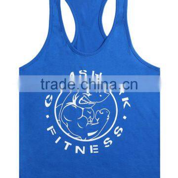 2016 Cotton Fitness Clothes Gym Bodybuilding Tank Top Men Sleeveless Sport Tops Casual Golds Gym Vest Brand Tracksuits Men photo-5