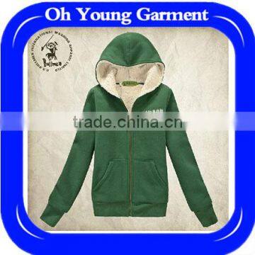 Stylish cheap online shopping women winter jacket hoodies and import china products zipper-up activewear custom hoodies