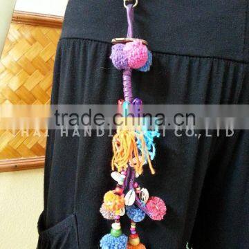 Key Chains Accessories Hill Tribe Handmade