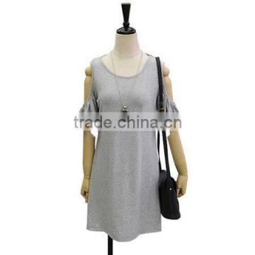 2016 Hot Sale Women Cotton One Piece Dresses photo-3