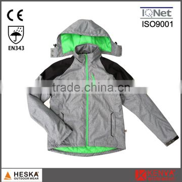 OEM stitching mens padded wear waterproof coachs jacket