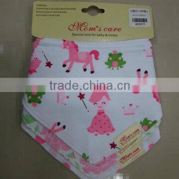 baby thick scarf bibs cotton 3pcs set/lovely newborn bibs/baby bibs wholesale