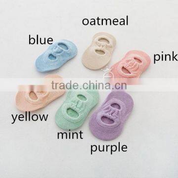 Cute Baby Cotton Socks, Silicone Print Baby Socks photo-4