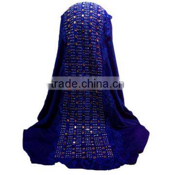 Multicolor Fashion Drape Pearl Head Muslim Woman Hijab Chiffon Lady Scarf photo-3