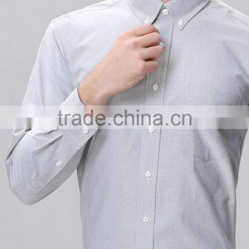 Long Sleeve 100% Cotton Official Shirts for Men Popular Shirt Designs for Men photo-3