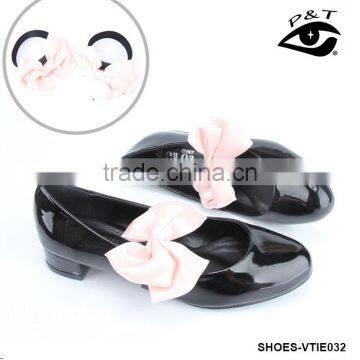 New Arrival 5 Colors Silk Bowknot Shoe Lace For Heels photo-5
