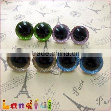Green Plastic 3D Safety Eyes Handcrafted Eyes Plush Stuffed Animal Eyes photo-2