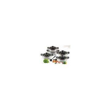 Home / Restaurant Aluminum Cookware Set 10 PCS for Gas Cooker