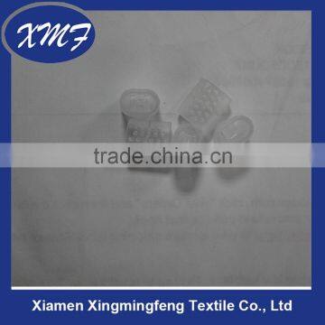 Transparent soft rubber cord end