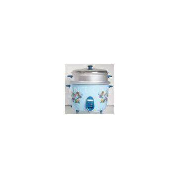 1.0 Liter Blue 400w Travel Drum Stainless Steel Electric Rice Cooker