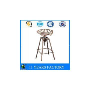 Metal Industrial Vintage Copper Adjustable Colton Tracot Seat Stool