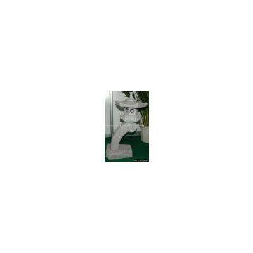 stone garden lantern, outdoor lantern decoration