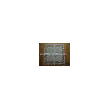 embroidered table cloth