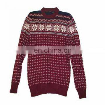 fashional pretty super soft cozy warm elegant popular jacquard knit sweater