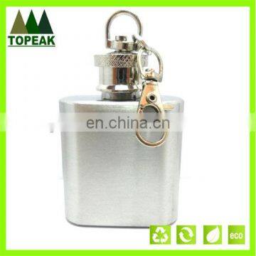 Custom Portable Men's stainless steel wine flagon Outdoor Travel hip flask