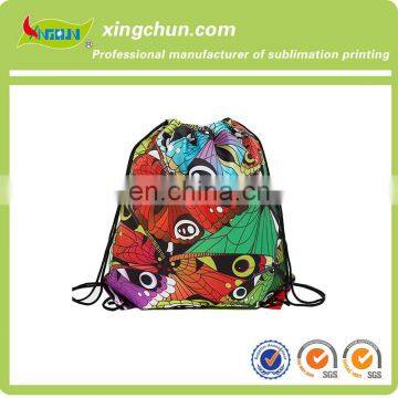 Cheap custom metallic drawstring pouch bag