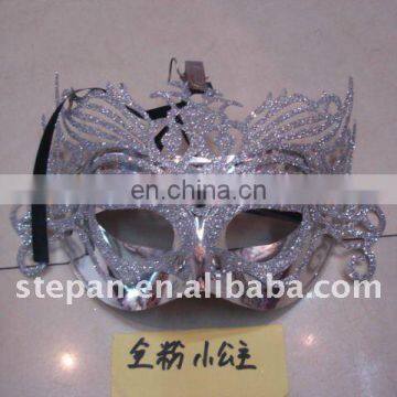 Gold Lace Mask, Gold Crown Mask For Kids/Adults TZ-B01