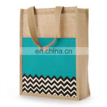 generous vintage fashion jute bag for gift
