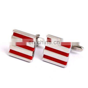 Custom enamel cufflinks