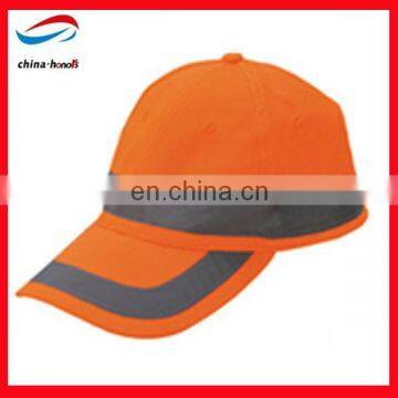 fluorescent reflective safety hats/safety orange hats