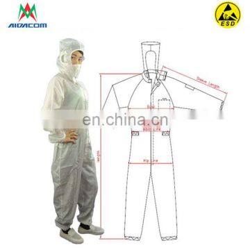 10p2-3 Anti Static Sterile Cleanroom Coveralls Cleanroom Coveralls Reusable photo-2