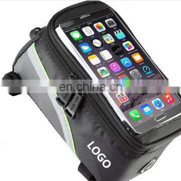 Waterproof 5.5" Bike Bicycle Cycling Frame Pannier Front Tube Phone Bag photo-4