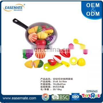 Long le frying pan fruit cutting toys for sale