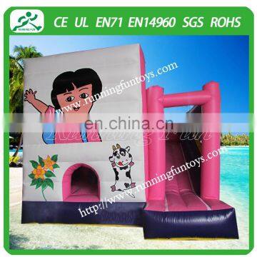 2015 Popular kids inflatable explorer bouncer for sale, Cartoon bounce house