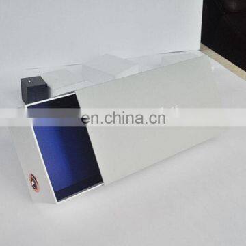 Professional Manufacturer Customized Gray Hardcover Drawer Box With Logo Printing,cardboard Smartphone Packaging Box photo-3