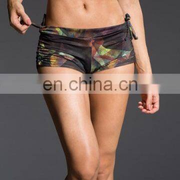 wholesale sportswear printed apparel sexy women cycling shorts