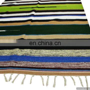 Woolen Rugs Ethnic Home Decor Dariya Bohemian Decorative Carpet Yoga Mat Throw photo-2