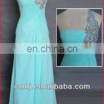 Bule Elegant Evening Dress 2014