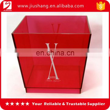 Square ps plastic small ice cooler bucket with custom logo for champagne