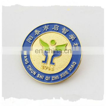 Gift engraved logo custom enamel pin