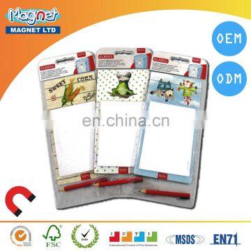 China manufacturer standard magnetic memo pad