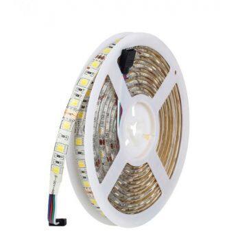 DC12V LED strip 5050 color temperature adjustable CCT LED Tape 5050 White+Warm White in one LED Double color,60LED/m