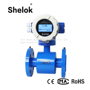 High Accuracy Digital Electromagnetic Sewage Flow Meter Sensor