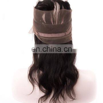 Virgin Hair 22.5*4*2 360 Frontals 360 Lace Band Frontal photo-2