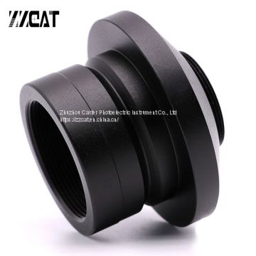 1X Microscope Adapter C-Mount Mounting CCD Camera Adapter Diameter 38mm Digital Tube for NIKON Microscope Camera TV Tube