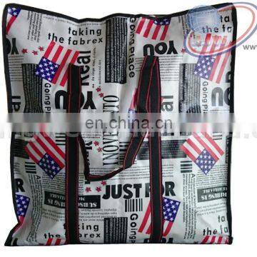 Laminated Non Woven Bag With Zipper PP Tote Wholesale Bag