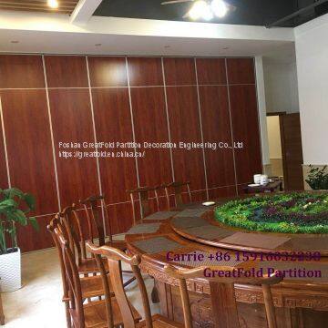 Portable wall hotel room mobile wooden decorative partition walls