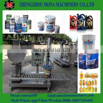 Water based paint bucket filling machine/paint bucket Weighing filling sealing machine