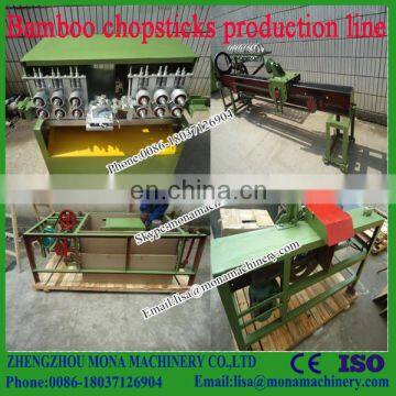 Disposable bamboo chopsticks production line/twins bamboo chopstick making machine
