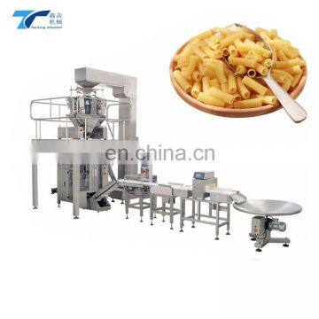 Automatic multi-function pasta packaging system with VFFS packing machine