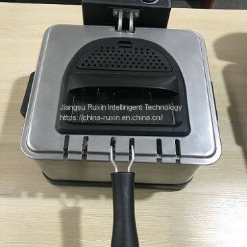 Electric Stainless Steel Deep Fryer for Home and Hotel