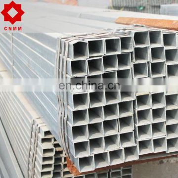 BV inspection produced pre galvanized square structure steel pipe tube for greenhouse